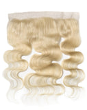 Cambodian Wavy Hair Extensions | 13x4 Platinum Blonde Hair Wigs Frontal